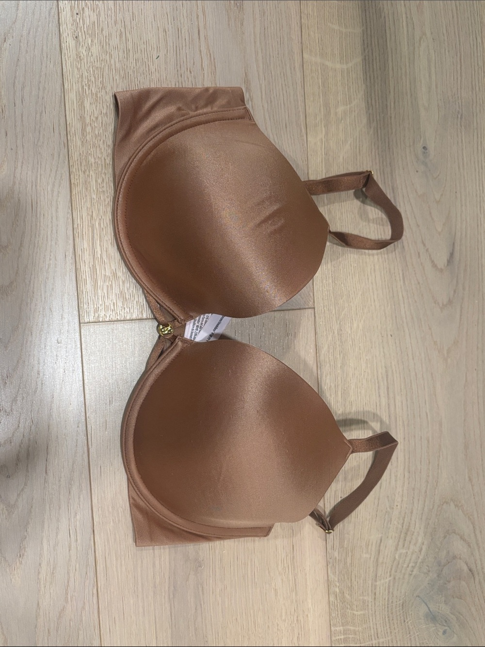 Victoria's Secret Satin-Look Molded Cup Bra in copper